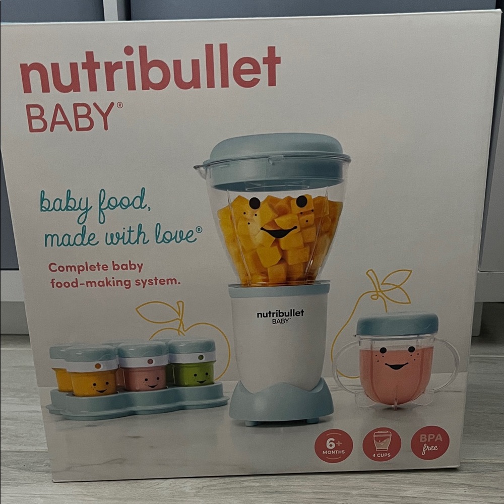 Nutribullet Baby Food-Making System - Blue